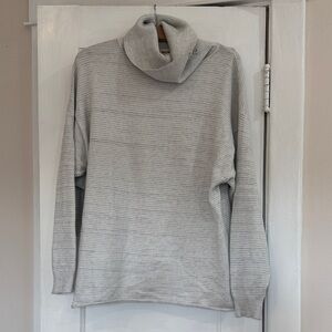 Cozy Gray Turtleneck Sweater
